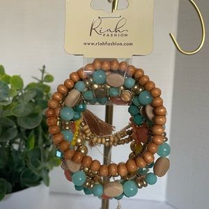 Stack Bracelets. Riah Fashion Brand. 11 Total Bracelets. NWT